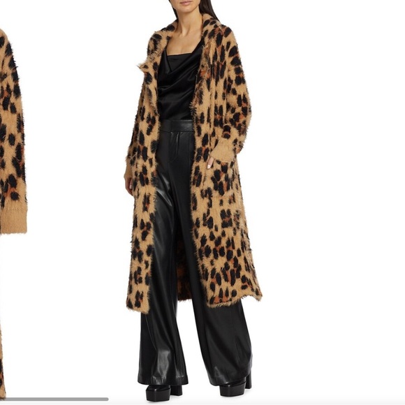 Simon Miller Jackets & Blazers - Simon Miller Maud Cheetah-Print Faux Fur Coat